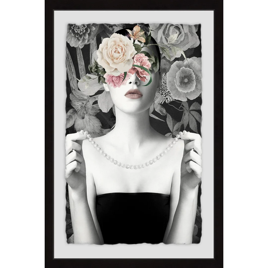 Flower Madness II - Picture Frame Graphic Art Print on Paper