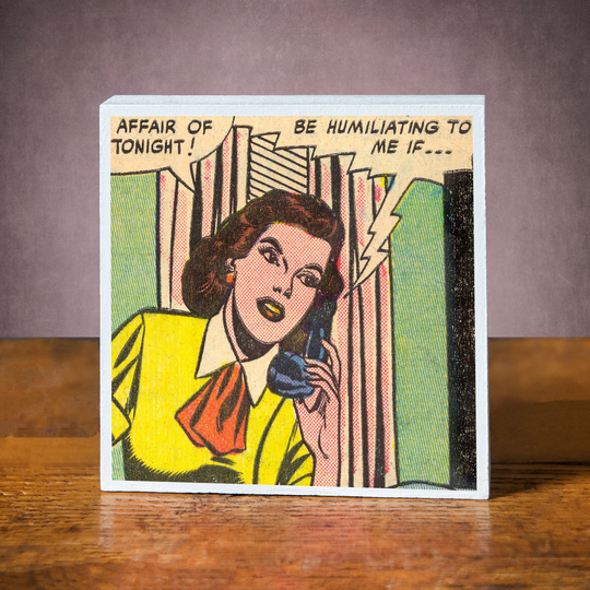 Vintage Comic Panel