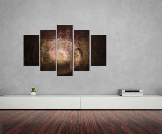 Enigma Abstract 1486 Graphic Art Print Multi-Piece Image on Canvas