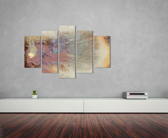 Enigma Abstract 705 Graphic Art Print Multi-Piece Image on Canvas