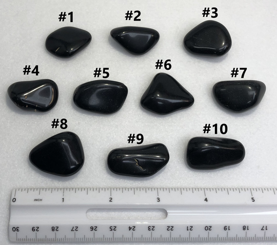 Black Obsidian | Tumbled