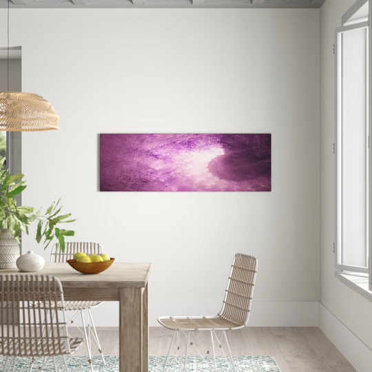 Enigma Panorama Abstract 1441 Graphic Art Print on Canvas