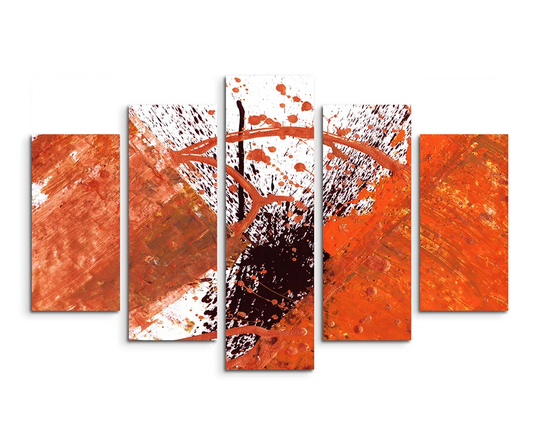 Enigma Abstract 635 Graphic Art Print Multi-Piece Image on Canvas