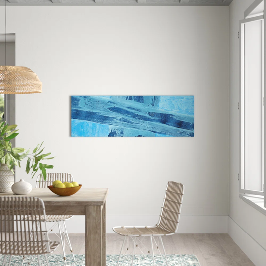 Enigma Panorama Abstract 984 Graphic Art Print on Canvas