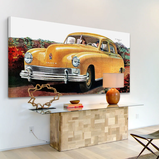 First Date - Wrapped Canvas Graphic Art Print