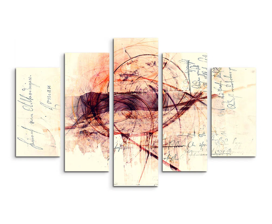Enigma Abstract 1425 Graphic Art Print Multi-Piece Image on Canvas