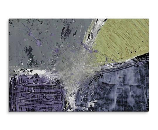 Enigma 658 Abstract Graphic Art Print on Canvas