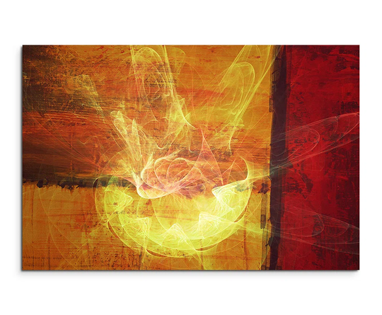 Enigma Abstract 1154 Graphic Art Print on Canvas