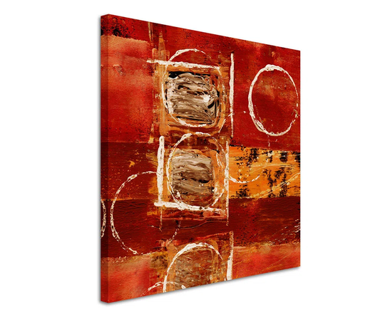 Enigma Abstract 683 Graphic Art Print on Canvas