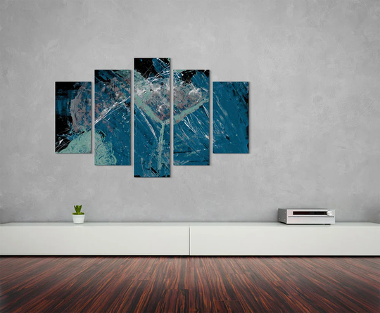 Enigma Abstract 688 Graphic Art Print Multi-Piece Image on Canvas