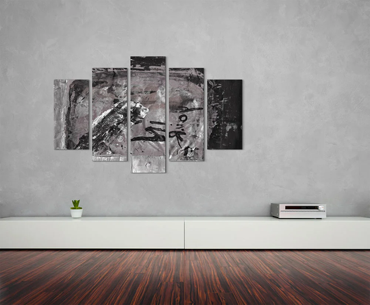 Enigma Abstract 721 Graphic Art Print Multi-Piece Image on Canvas