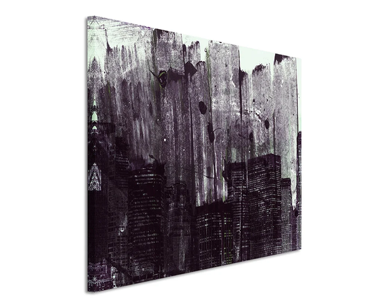 Enigma Abstract 886 Graphic Art Print on Canvas