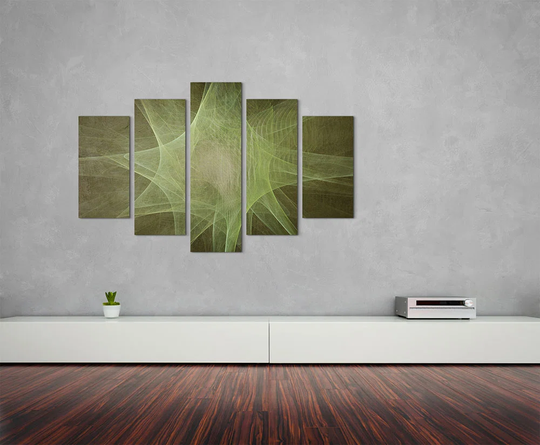 Enigma Scultpure Abstract 1276 Graphic Art Print Multi-Piece Image on Canvas