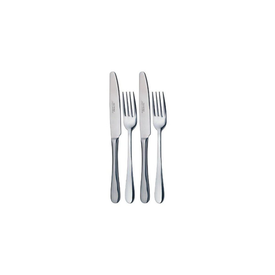 MasterClass Dinner Knives and Forks (4-Piece Set)