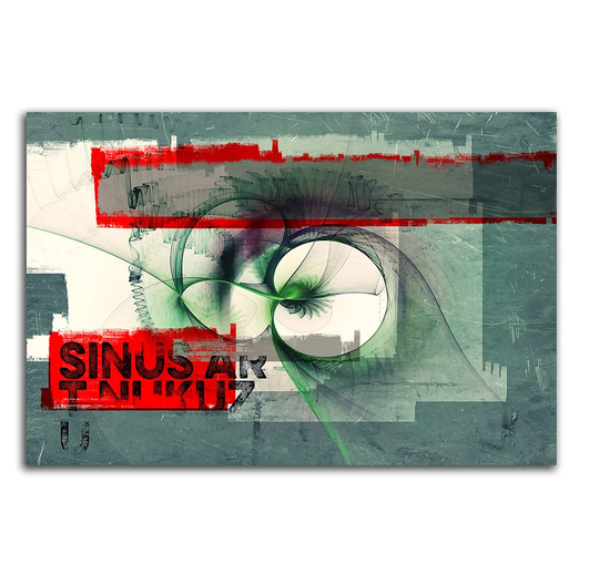 Enigma Abstract 119 Graphic Art Print on Canvas