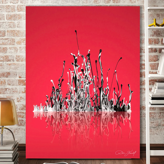 Symphonic Coral by Don Farrall - Wrapped Canvas Graphic Art Print