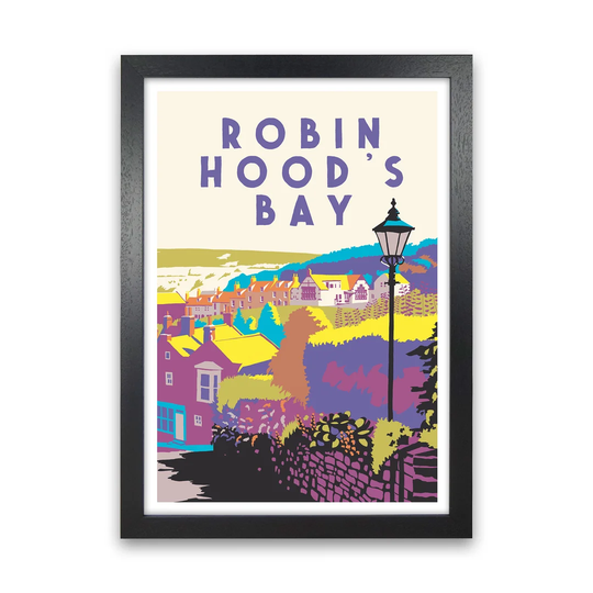 Robin Hood's Bay 2 Portrait by Richard O'Neill - Graphic Art Print