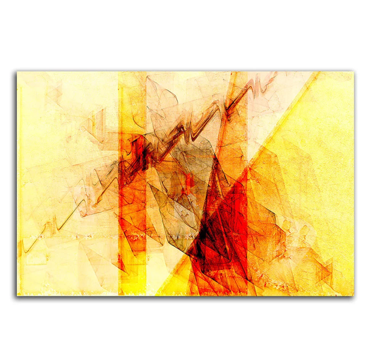 Enigma 241 Abstract Graphic Art Print on Canvas