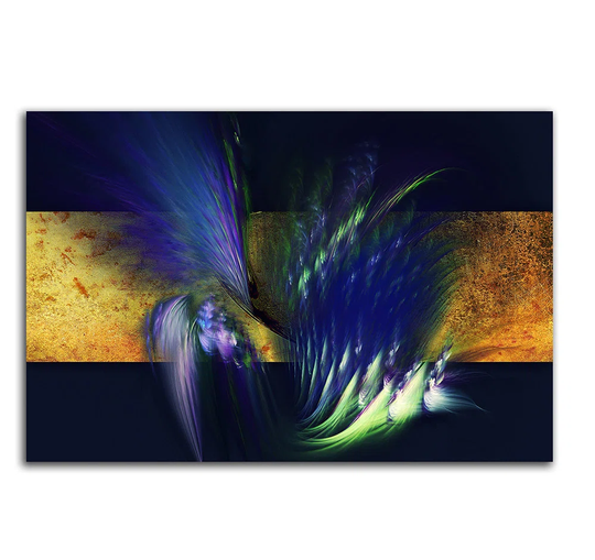 Enigma 465 Abstract Graphic Art Print on Canvas