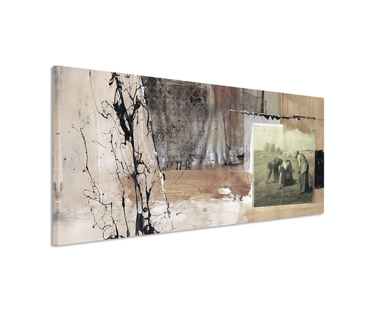Enigma Panorama Abstract 556 Graphic Art Print on Canvas