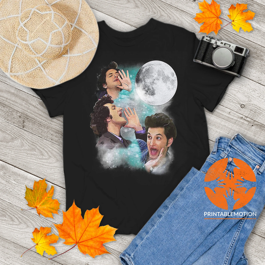 Jean Ralphio Saperstein Moon The Worst Vintage T-Shirt, Shirt, A Parks & Recreation Gift Tee For You & Your Friends