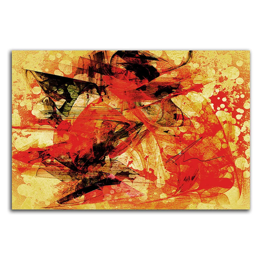 Enigma Abstract 289 Graphic Art Print on Canvas