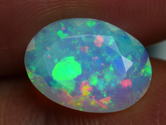 1.355 Crt Amazing Unique Micro Patch Faceted Play Color Welo