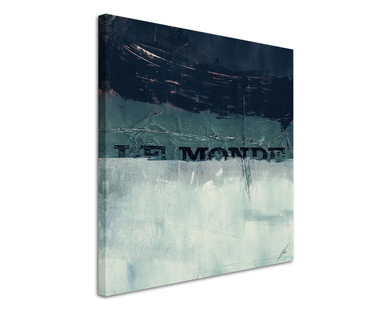 Enigma Abstract 865 Graphic Art Print on Canvas