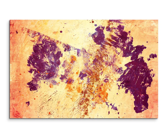 Enigma 645 Abstract Graphic Art Print on Canvas