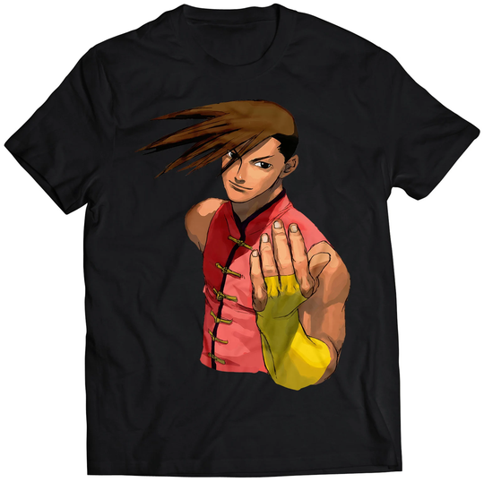 Yang Sf3 3rd Strike 3S Portrait T-Shirt | Vector