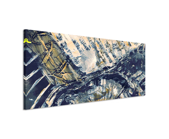Enigma Panorama Abstract 871 Graphic Art Print on Canvas