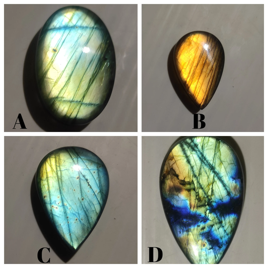Flashy Labradorite, Cabochon, Multifire Labradorite Lot, Mix Shape Flat Back Polished Pendant Necklace Jewelry Stone