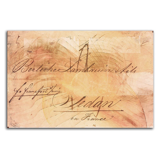Enigma Abstract 087 Graphic Art Print on Canvas