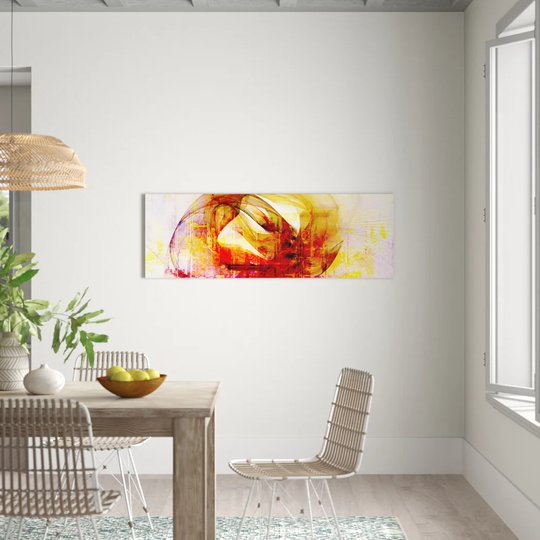 Enigma Panorama Abstract 113 Graphic Art Print on Canvas