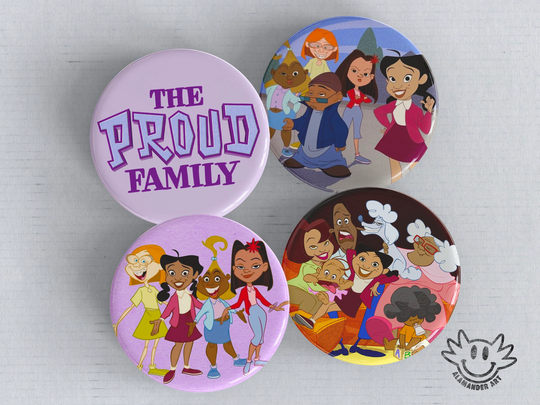 The Proud Family Pinback Buttons - 1.5