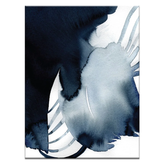 'Lagoon' Framed Graphic Art on Canvas