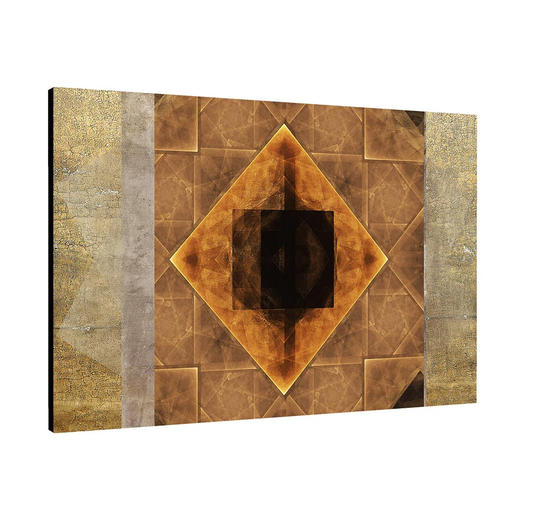 Enigma 423 Abstract Graphic Art Print on Canvas