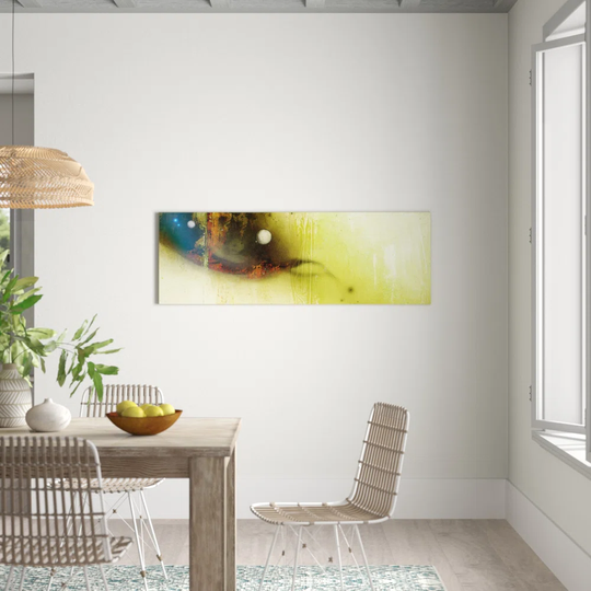 Enigma Panorama Abstract 806 Graphic Art Print on Canvas