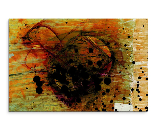 Enigma Abstract 1389 Graphic Art Print on Canvas