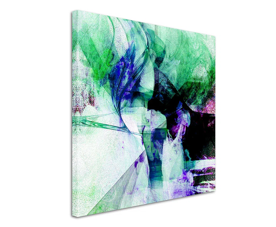 Enigma Abstract 1080 Graphic Art Print on Canvas