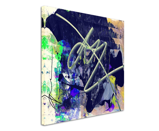Enigma Abstract 833 Graphic Art Print on Canvas