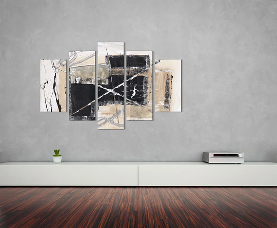 Enigma Abstract 577 Graphic Art Print Multi-Piece Image on Canvas