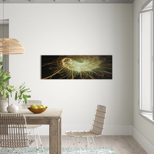 Enigma Panorama Abstract 1272 Graphic Art Print on Canvas