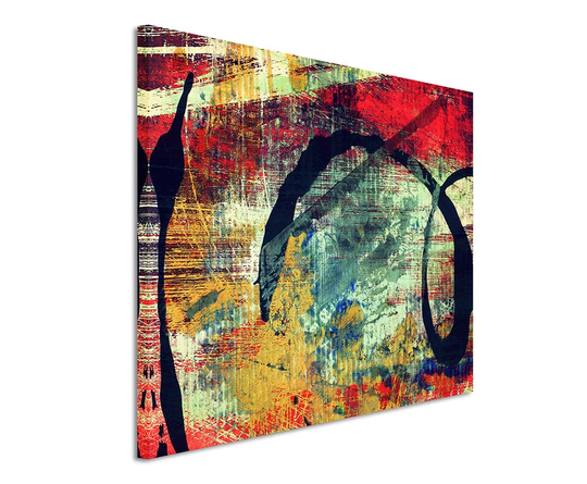 Enigma Abstract 963 Graphic Art Print on Canvas