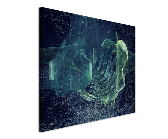 Enigma Abstract 1066 Graphic Art Print on Canvas