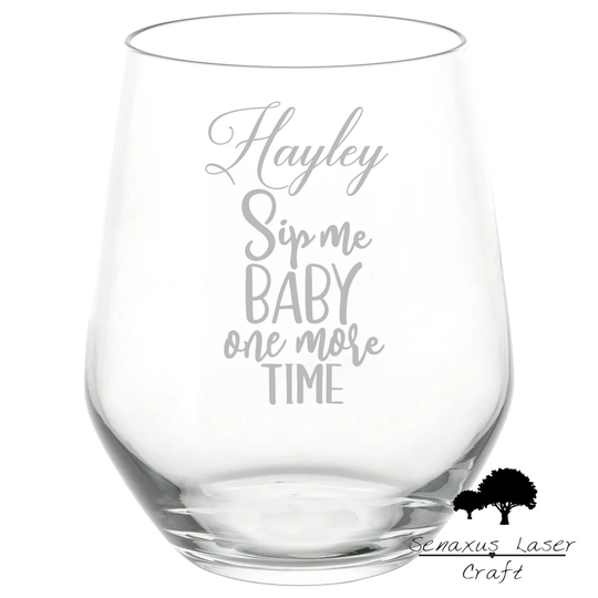 Personalised "Sip Me Baby One More Time