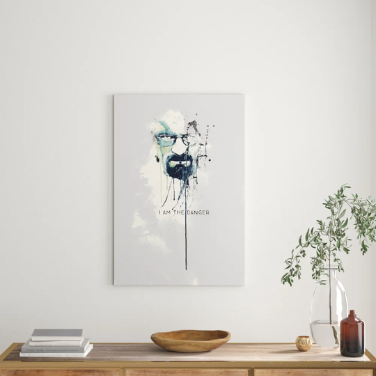 Enigma Breaking Bad I Graphic Art Print on Canvas