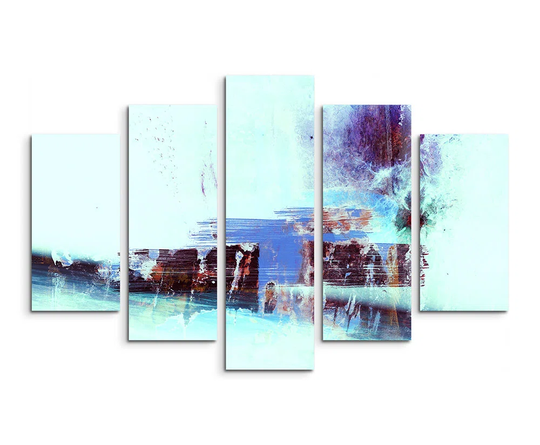Enigma Abstract 814 Graphic Art Print Multi-Piece Image on Canvas