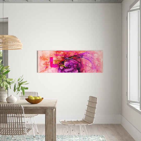 Enigma Panorama Abstract 343 Graphic Art Print on Canvas