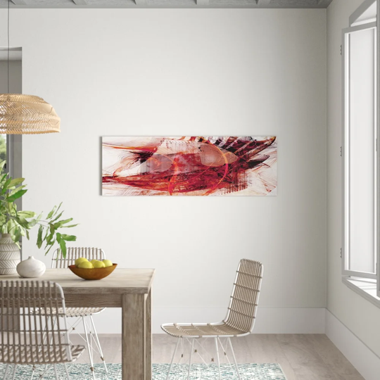 Enigma Panorama Abstract 1403 Graphic Art Print on Canvas